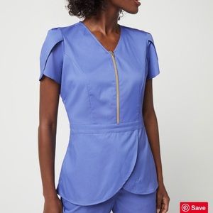 Jaanuu Tulip Scrub Top